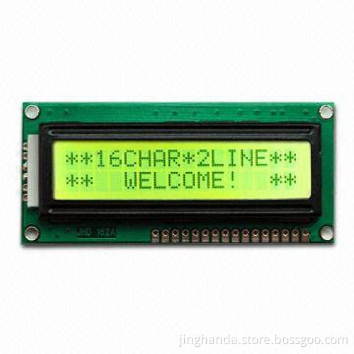 Character LCD Module with 6/12 Degrees Viewing Angle and 5.0V Power Supply